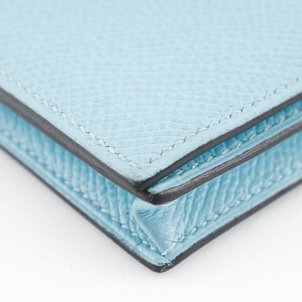 HERMES Blue Bean Wallet - Picture 4 of 15